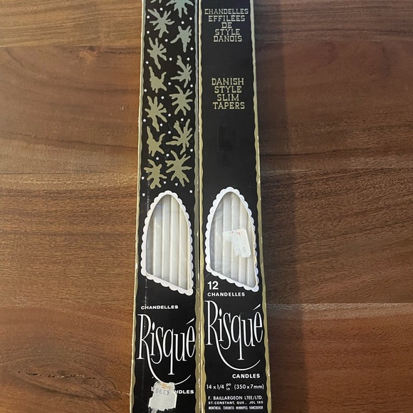 MCM Vintage Risque Taper Candles for Menora Candlestick Candleholder Rare 60s - Picture 10 of 10